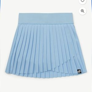 Justice Blue Pleated Skirt